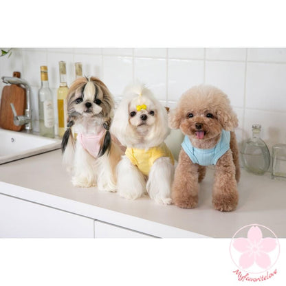 超目玉新品 ペット 服 安い 犬 春 夏 秋 くま ちゃん 柄 タンクトップ かわいい 可愛い ハイブランド 猫 ドッグウェア