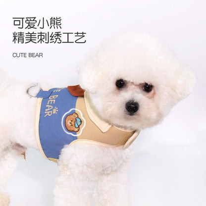 シンプル リード お出かけ ペット用品 おしゃれ 犬 小型犬 猫用 お散歩 中型犬 犬用ハーネス 胴輪 ネコ用ハーネス 47 ハーネスリードセット 軽量 犬用 2点セット ペットハーネス リーシュ ハ