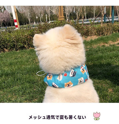 犬 クールベスト 保冷剤 付き 冷却ベスト 冷感ベスト 熱中症対策 ペット 服 ドッグ h0415