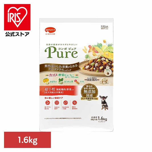 コンボピュアドッグ超小粒1.6kg 1011331 日本ペットフード株式会社
