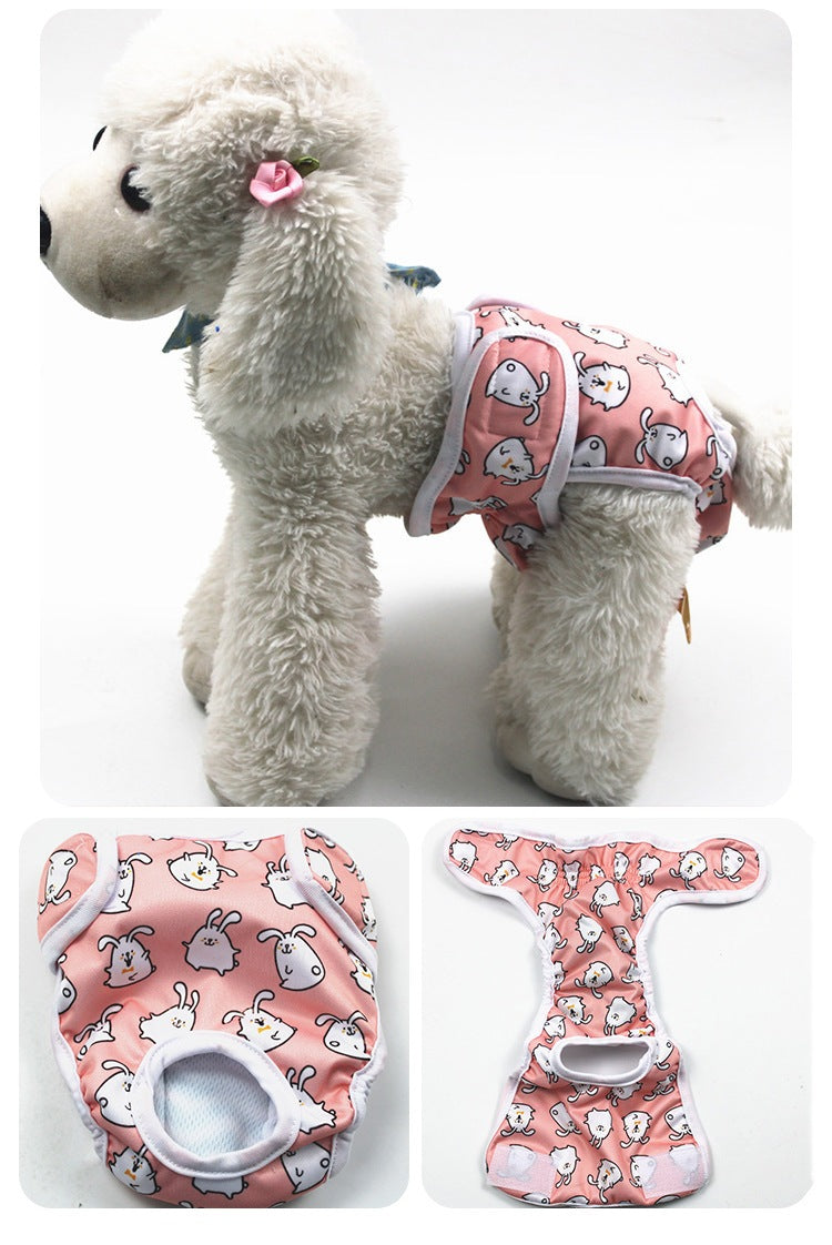 【急速出荷】犬用 生理パンツ マナーパンツ 女の子用 犬服 ドックウェア オムツ サニタリーパンツ 大型犬 中型犬 小型犬 衛生 しつけ用品 おむつカバー 洗える 雌犬 発情期用 メス マーキング 尿