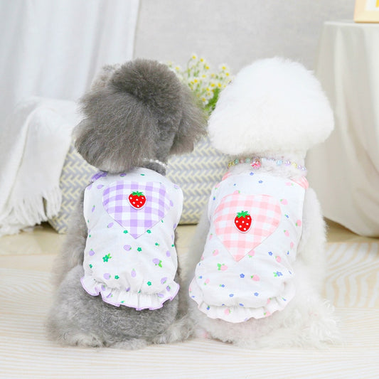 猫 犬 洋服 犬服 ペット服 大中小型犬 ペット用品 犬/猫用 犬の服 ペットウエア 小型犬 中型犬 通気 可愛い ドッグウェア トレーナー 犬 服 ワンピース サロペット ビションフリーゼ 犬猫服