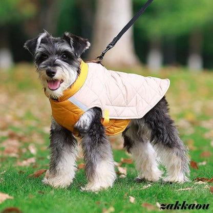 犬服 犬 ハーネス 冬 小型犬 中型犬 犬の服 防寒着 ジャケット 暖かい 撥水 ハーネス一体型ジャンパー 冬 コート ベスト オシャレ ジャケット 厚手 防寒対策