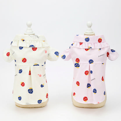 猫 犬 洋服 犬服 ペット服 大中小型犬 ペット用品 犬/猫用 犬の服 ペットウエア 小型犬 中型犬 通気 可愛い ドッグウェア トレーナー 犬 服 ワンピース サロペット ビションフリーゼ 犬猫服