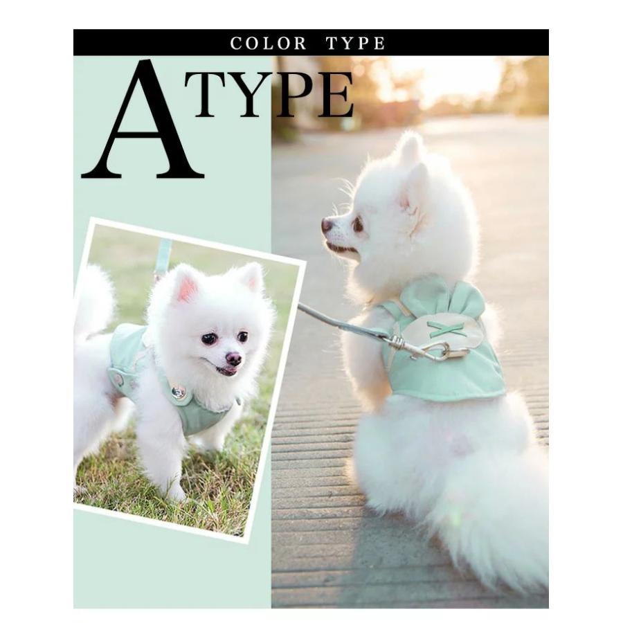 新商品プロモーション，数量限定 犬 ハーネス リード付 ペット 服 デザイン ウェアハーネス 胴輪 キャット ドッグ メッシュ犬 ハーネス
