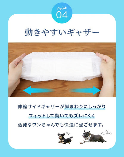 <a href="https://www.qoo10.jp/gmkt.inc/Search/brand.aspx?brandno=114450" target="_blank" class="title_brand" id="btn_brand" title="WEIMALL">WEIMALL</a>犬用おむつ 男の子 おしっこ用 ペット オムツ カバー 小型犬 小型犬 中型犬 テープ付き 紙オムツ しつけ 介護 避妊用 お漏らし対策 ペット用 紙おむつ 60枚 120枚 72枚 144枚