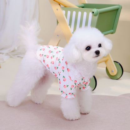 猫 犬 洋服 犬服 ペット服 大中小型犬 ペット用品 犬/猫用 犬の服 ペットウエア 小型犬 中型犬 通気 可愛い ドッグウェア トレーナー 犬 服 ワンピース サロペット ビションフリーゼ 犬猫服