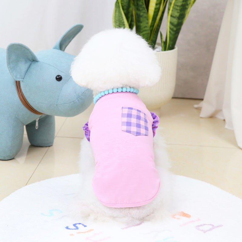 猫 犬 洋服 犬服 ペット服 大中小型犬 ペット用品 犬/猫用 犬の服 ペットウエア 小型犬 中型犬 通気 可愛い ドッグウェア トレーナー 犬 服 ワンピース サロペット ビションフリーゼ 犬猫服