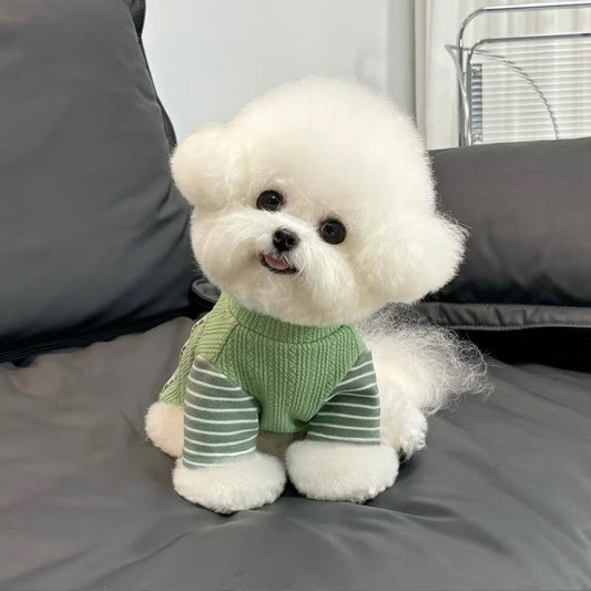 かわいい 猫 犬の服 秋冬物 新しいスタイル ビションフリーゼ テディ シュナウザー ペット用あったかボトムシャツ ホームウェア 犬 服 犬の服 犬 洋服 犬の服夏 犬洋服
