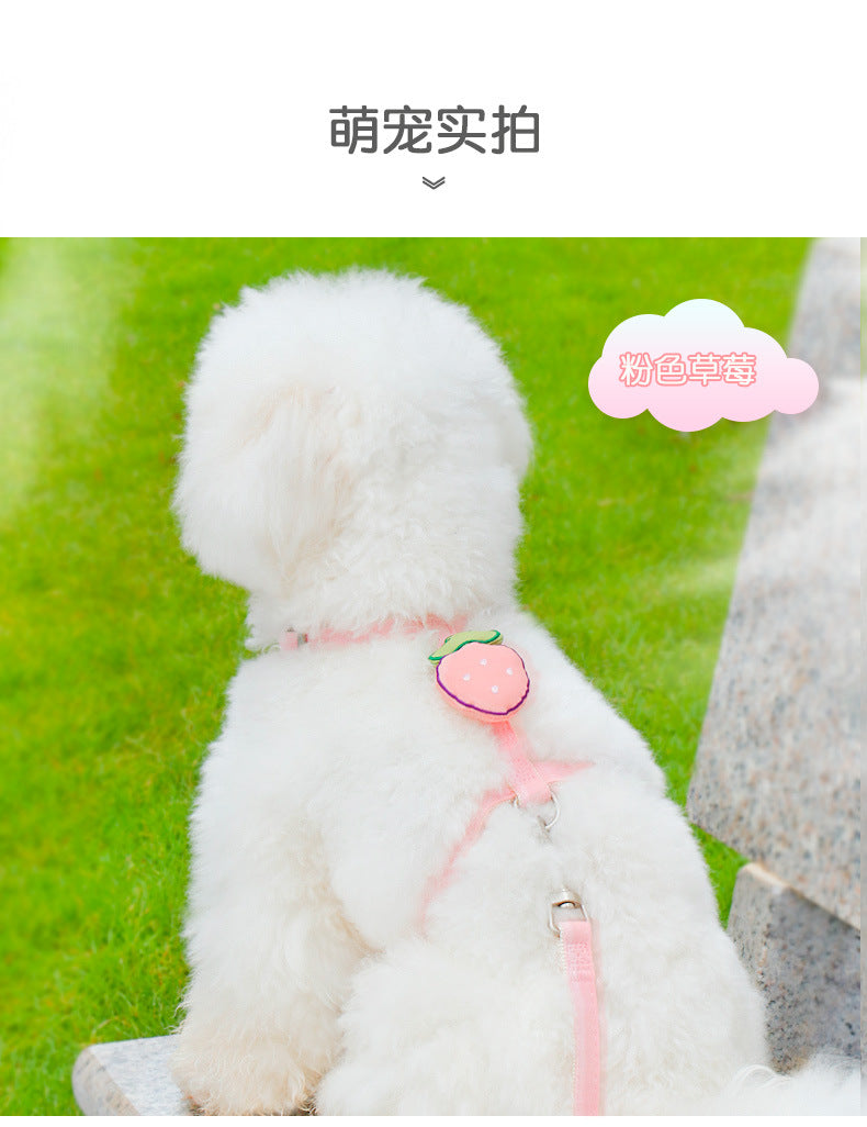 ペットハーネス シンプル 犬用 ハーネス 中型犬 ハーネスリードセット 犬 小型犬 ネコ用ハーネス リード 簡単装着 2点セット お散歩 猫用 犬用ハーネス リーシュ ペット用品 おしゃれ 胴輪 お出
