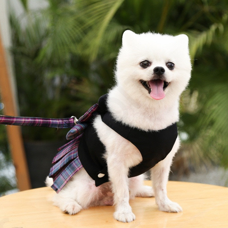 <a href="https://www.qoo10.jp/gmkt.inc/Search/brand.aspx?brandno=107992" target="_blank" class="title_brand" id="btn_brand" title="CPDDITS">CPDDITS</a>犬 猫 ハーネス リードセット ベスト ペット 胴輪 ふっくら生地 服 キャット ドッグ メッシュ