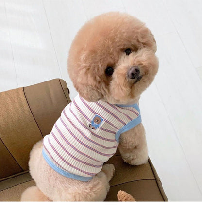 春夏新作 犬服 ペット服 犬 洋服 ペット 犬用品 小中型犬 夏薄型ペットベスト猫小型子犬犬服夏