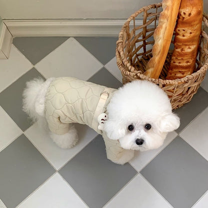 ペット服 犬の服 犬猫服 テディビーベア ヨークシャー 小中型犬 服 快適 ペット用品 犬用品 散歩 防寒 秋冬服