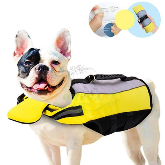 中型犬 小型犬 プール ペットライフジャケット 救命胴衣 ライフベスト 犬用ライフジャケット 浮き輪 リハビリ 犬用浮き輪 海や川の水遊びに 事故防止 犬の服