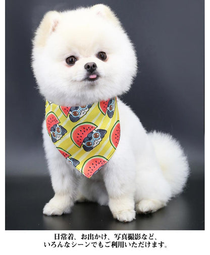 新作セール猫用 三角形 首輪 ペット用 犬用 よだれかけ スカーフ ドッグウェア ペット用品 エプロン かわいい おしゃれ 犬服 犬の服 調整可能 アクセサリー スタイ2025年