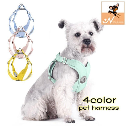お出かけ ハーネス パステルカラー 小型犬 お散歩グッズ 単品 猫 かわいい ペット用 胴輪 おしゃれ バックル 中型犬 ドッグ 犬 キャット 動物