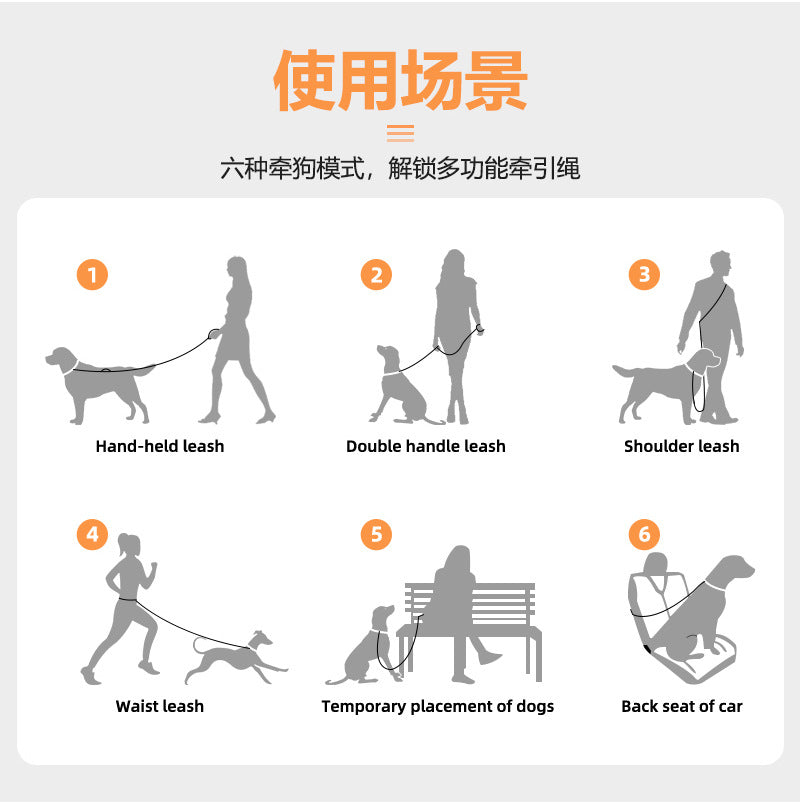 人気商品 迷子防止 大型犬 大型犬 ショルダーリード 犬 中型犬 ハンズフリー リード 外れ リード ハーネス ダブル ない 肩掛け 防止 ハンズフリー 犬 ダ大好評