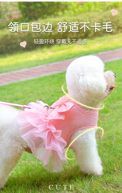 犬用ハーネス リード お散歩 お出かけ 犬用 中型犬 ネコ用ハーネス 小型犬 シンプル 57 リーシュ 2点セット 簡単装着 ペットハーネス 軽量 おしゃれ 犬 胴輪 猫用 ハーネス ペット用品 ハー