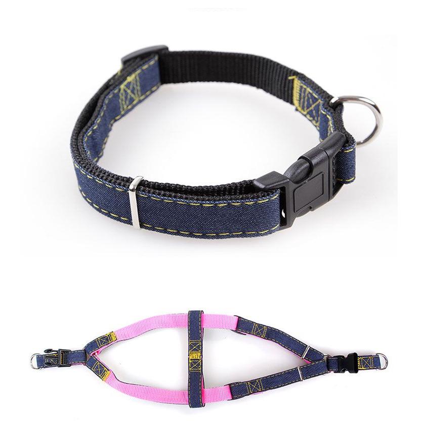 新商品プロモーション，数量限定 ペット用　犬用 ハーネスと首輪とリード ３点セット ベルト式ハーネス ストレス軽減 歩行補助 ハーネスと首輪はバックル開閉 簡単着脱 簡単サイペット用　犬用
