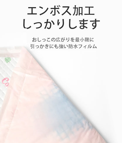 ペットシーツ サクラ柄入り ペットシート薄型　サイズ選択可 レギュラー ワイド スーパーワイド かわいいな柄付き