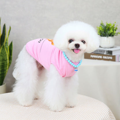 猫 犬 洋服 犬服 ペット服 大中小型犬 ペット用品 犬/猫用 犬の服 ペットウエア 小型犬 中型犬 通気 可愛い ドッグウェア トレーナー 犬 服 ワンピース サロペット ビションフリーゼ 犬猫服