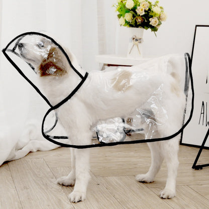 人気ペット用品 犬 マッキントッシュ 小型犬 中型犬 新品 透明 ペット マッキントッシュ
