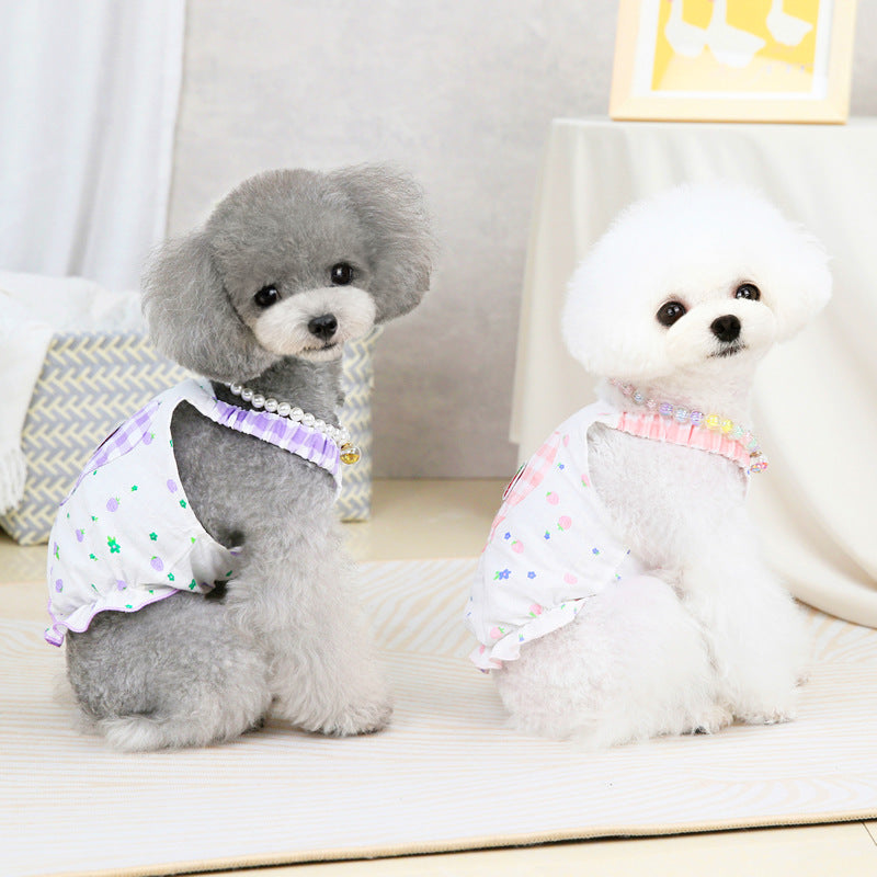 猫 犬 洋服 犬服 ペット服 大中小型犬 ペット用品 犬/猫用 犬の服 ペットウエア 小型犬 中型犬 通気 可愛い ドッグウェア トレーナー 犬 服 ワンピース サロペット ビションフリーゼ 犬猫服