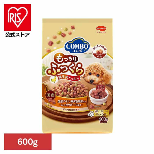 コンボドッグもっちりふっくら国産チキン・しっとりビーフ添え600g 1011304 日本ペットフード株式会社