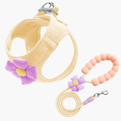 小型犬 犬 リード 75 猫用 中型犬 ペットハーネス ペット用品 シンプル 胴輪 お出かけ 犬用 2点セット ハーネス ネコ用ハーネス お散歩 簡単装着 犬用ハーネス 軽量 おしゃれ ハーネスリード