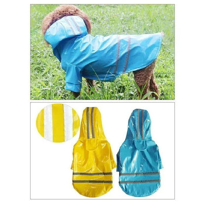 2025福袋ワンちゃん向け 梅雨対策 犬用レインコート レインウェア ドッグウェア 軽量 防水 散歩 雨具2992