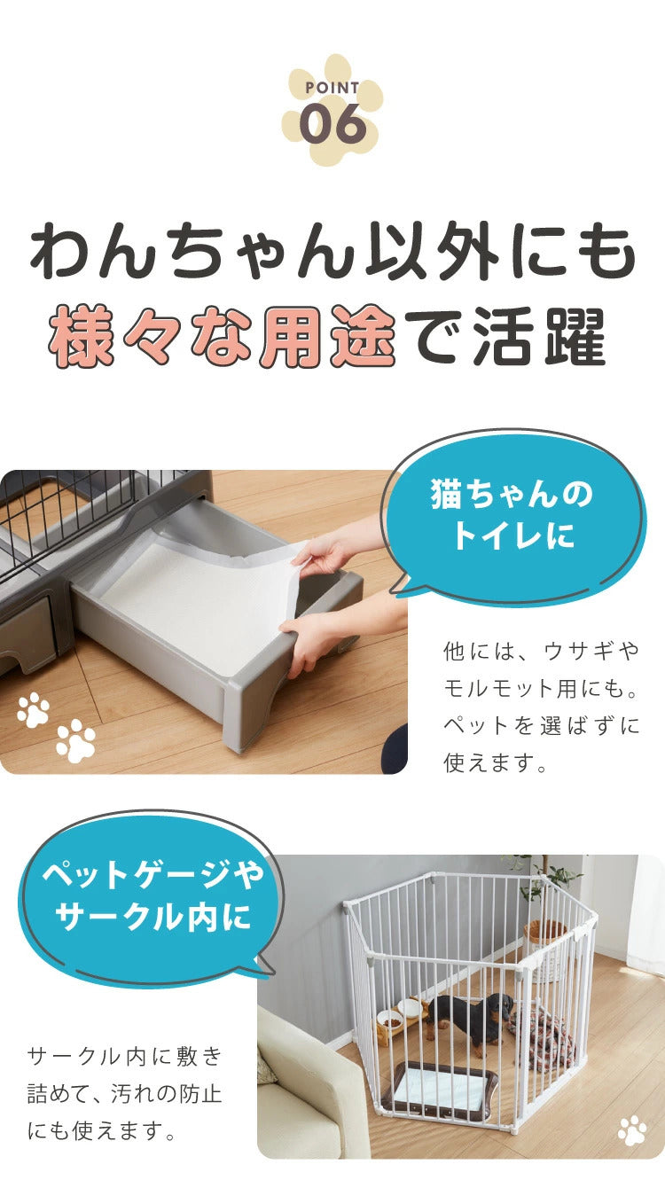 <a href="https://www.qoo10.jp/gmkt.inc/Search/brand.aspx?brandno=134820" target="_blank" class="title_brand" id="btn_brand" title="リコメン堂">リコメン堂</a>ペットシーツ 厚型 レギュラー 400枚 ワイド 200枚 スーパーワイド 100枚 ウルトラワイド 50枚 ホワイト 白 大容量 超吸収 抗菌 消臭 トイレシート トイレシーツ ペットシート