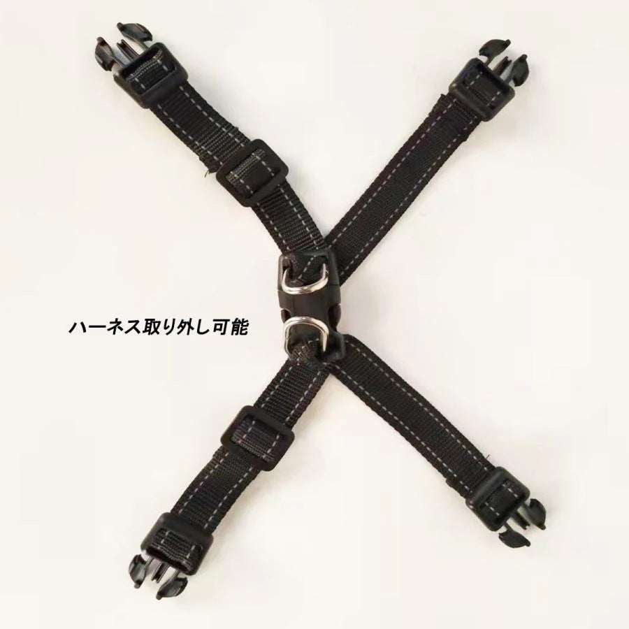 暖か ダウン風ジャケット ジャケット 中型犬 反射 ベストウェア 小型犬 ハーネス 首元 ペット服 防寒 ハーネス一体型 犬 大型犬 防風 冬 防水 犬 ジャケット