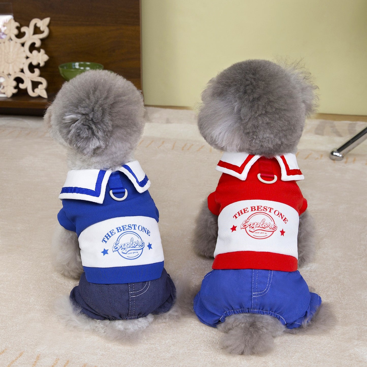 猫 犬 洋服 犬服 ペット服 大中小型犬 ペット用品 犬/猫用 犬の服 ペットウエア 小型犬 中型犬 通気 可愛い ドッグウェア トレーナー 犬 服 ワンピース サロペット ビションフリーゼ 犬猫服