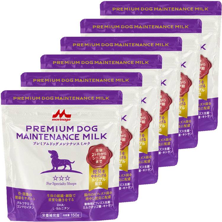 【6個】ミルク 犬用 ペット プレミアムドッグメンテナンスミルク 150g メガ割