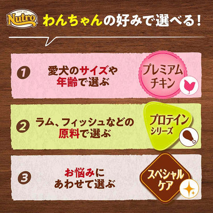 <a href="https://www.qoo10.jp/gmkt.inc/Search/brand.aspx?brandno=70030" target="_blank" class="title_brand" id="btn_brand" title="ニュートロ">ニュートロ</a>ナチュラルチョイス 小型犬 成犬用 チキン＆玄米 6kg ND116 期限26/06/30以降