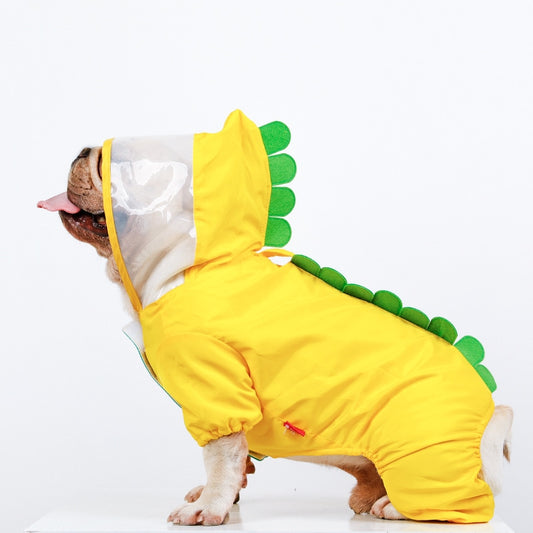 レインウェア 大中小型犬 散歩 梅雨対策 ペット用品 ドッグウェア アウトドア レインコート 犬服 中型犬 犬の服 ペットウエア ポンチョ 反射帯犬 犬用品 ペット服 雨具 猫 犬用レインコート 防水