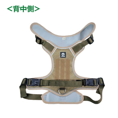 ハーネス かわいい 反射 小型犬 ドッグハーネス 大型犬 4サイズ dog-harness ベスト 中型犬 夜 ベスト型 犬用ハーネス 犬