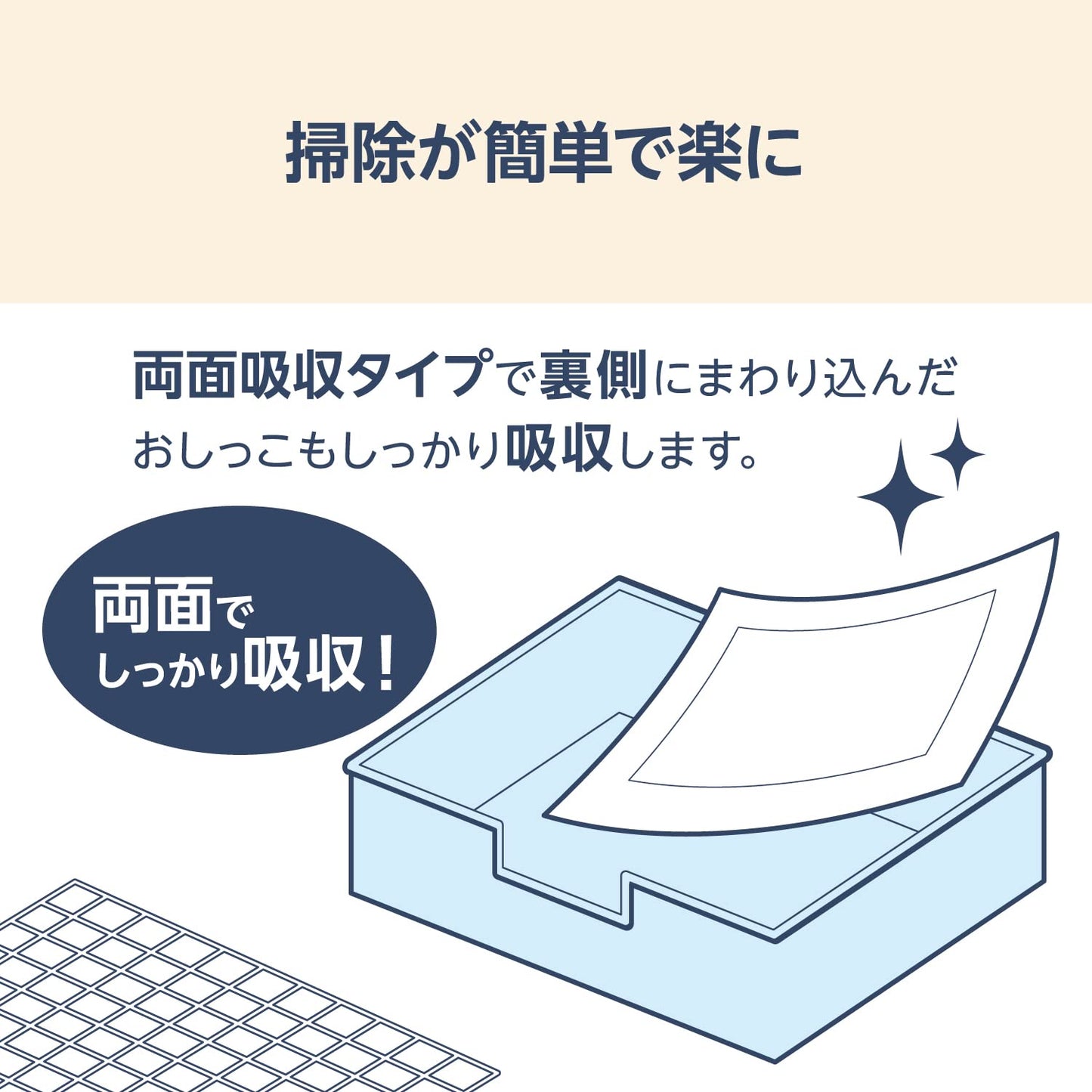 by Amazon ウサギ用トイレシーツ 両面吸収 60枚