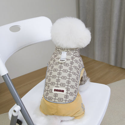猫 犬 洋服 犬服 ペット服 大中小型犬 ペット用品 犬/猫用 犬の服 ペットウエア 小型犬 中型犬 通気 可愛い ドッグウェア トレーナー 犬 服 ワンピース サロペット ビションフリーゼ 犬猫服