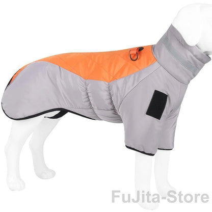 ペット服 犬服 ドッグウェア ダウンジャケット 大型犬防寒 秋冬 ワンちゃん服 大型犬 保温 防水 犬のコート 中綿ジャケット 裏起毛 二つ足 冬 暖かい服 愛犬用
