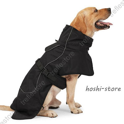 大型犬 中型犬 犬 ジャケット 反射テープ付き ダウン風ジャケット ベスト ウェア ドッグウェア ペット 服 防水 防風 防寒 おしゃれ 可愛い 犬服 冬服 暖か