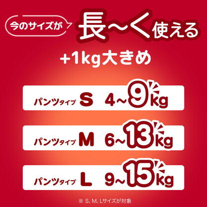 【パンツ ビッグサイズ】マミーポコパンツ ドラえもん オムツ (12~22kg)136枚(34枚×4) [ケース品] 【Amazon.co.jp限定】