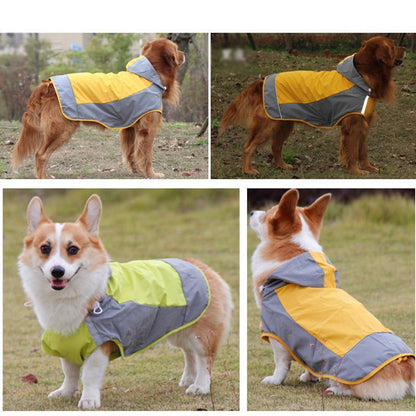 小型 中型 大型犬用】レインコート レインポンチョ カッパ 犬服 犬 服 犬の服 ドギーランド マジックテープ 着せやすい 梅雨