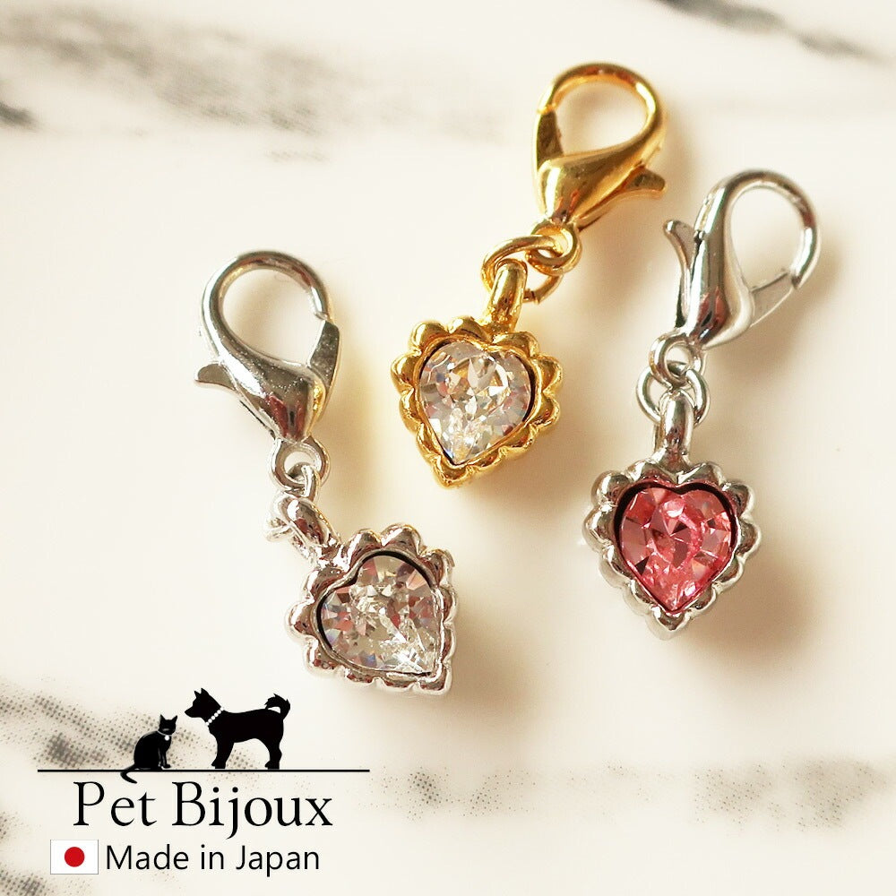 <a href="https://www.qoo10.jp/gmkt.inc/Search/brand.aspx?brandno=121124" target="_blank" class="title_brand" id="btn_brand" title="MELODY ACCESSORY">MELODY ACCESSORY</a>K18GP 送料無料 ドッグアクセサリー ハート 犬用 ネックレス チャーム 首輪 チョーカー 犬 いぬ DOG ねこ 猫 ペット 小型犬 中型犬 かわいい おしゃれ トイ