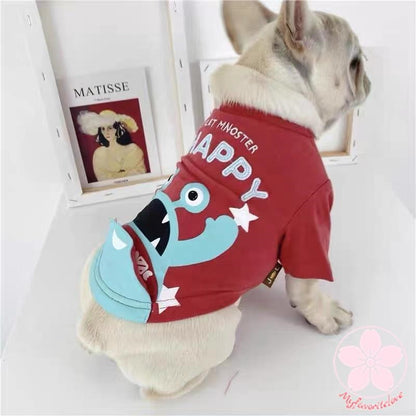 人気沸騰 ペット 服 安い 犬 春 夏 秋 キャラクター Tシャツ かわいい可愛いハイブランド 猫 ドッグウェア