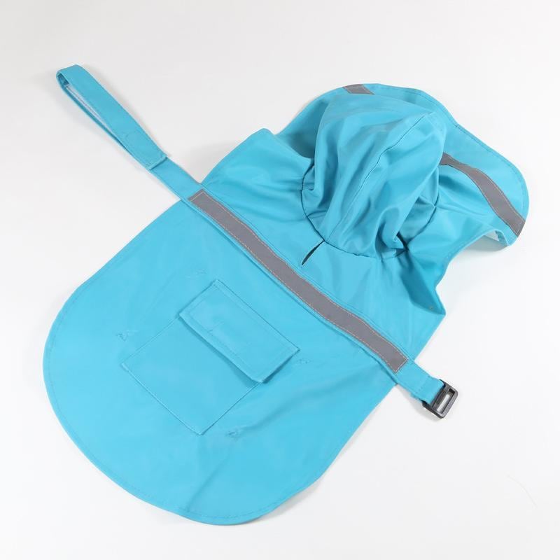 商品 犬用レインコート 犬服 レインコート 中大型犬反射テープ付き 梅雨 雨具 ポンチョ カッパ 雨の日のお散歩に ペット服