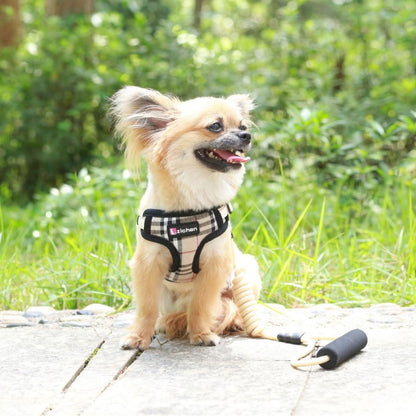 簡単装着 小型犬 胴輪 130 ペットハーネス 犬用ハーネス ハーネスリードセット おしゃれ リード 中型犬 お出かけ 犬用 猫用 シンプル 犬 ペット用品 軽量 リーシュ ネコ用ハーネス ハーネス