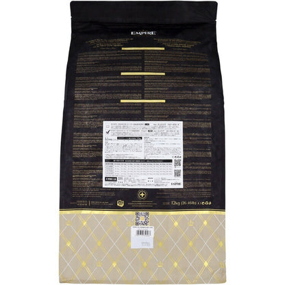 <a href="https://www.qoo10.jp/gmkt.inc/Search/brand.aspx?brandno=115624" target="_blank" class="title_brand" id="btn_brand" title="EMPIRE">EMPIRE</a>【人気商品】ドッグフード 犬 フード EMPIRE DOGDRY 25+ 12kg エンパイア (B)