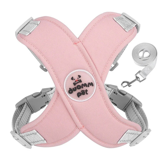 犬の鎖 通気性ペット用チェストハーネス ベスト反射犬用リード ペット用リード