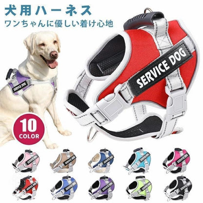 犬 ハーネス 名前 胴輪 名入れ 小型犬 中型犬 大型犬 簡単装着 ハンドル付き 人気商品超目玉 頑丈 抜けない 脱げない ペット用ハーネス ネーム 柔らかい 通気性 ペット お散歩